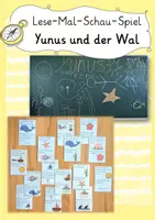 Vorschau - Spiele - Lese-Mal-Schauspiel Yunus und der Wal - Deckblatt