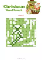 Vorschau - Arbeitsblätter - Christmas Word Search Puzzle - Seite 1