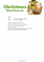 Vorschau - Arbeitsblätter - Christmas Word Search Puzzle - Seite 2