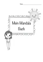 Vorschau - Arbeitsblätter - Deckblatt Mandala Buch für Schüler/innen - Seite 1