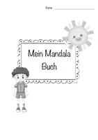 Vorschau - Arbeitsblätter - Deckblatt Mandala Buch für Schüler/innen - Seite 2