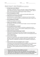 Vorschau - Arbeitsblätter - AB mit Fragen zum Thema "Sambia" + Lösungsblatt - Seite 1