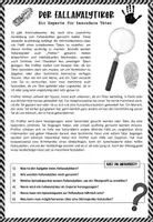 Vorschau - Arbeitsblätter - DEUTSCH - Lesetext des Tages 4 - Paket Kriminalistik "Der Fallanalytiker" - Seite 2