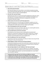 Vorschau - Arbeitsblätter - AB mit Fragen zum Thema "São Tomé und Príncipe" + Lösungsblatt - Seite 1