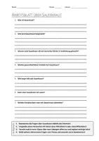 Vorschau - Arbeitsblätter - Lernposter + AB mit Fragen zum Thema "Sauerkraut" + Lösungsblatt + Mindmap + Infografik - Seite 1