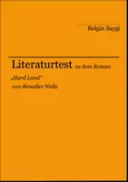 Vorschau - Arbeitsblätter - Literaturtest zu "Hard Land" von Benedict Wells - Deckblatt