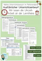 Vorschau - Stundenentwürfe - Materialpaket Unterrichtsentwürfe Mathe - UPP Lehrprobe - Seite 3
