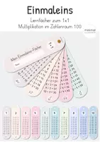 Vorschau - Fördermaterial/Inklusion - Einmaleins: Fächer zum 1x1 - Deckblatt