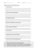 Vorschau - Arbeitsblätter - AB mit Fragen zum Thema "Säure" + Lösungsblatt + Mindmap + Infografik - Deckblatt