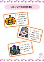 Vista previa - Juegos / Gamificación - HALLOWEEN DOMINO ENGLISH - Portada