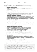Vorschau - Arbeitsblätter - AB mit Fragen zum Thema "Schaffhausen" + Lösungsblatt - Seite 1