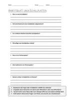 Vorschau - Arbeitsblätter - AB mit Fragen zum Thema "Schallplatte" + Lösungsblatt + Infografik - Deckblatt