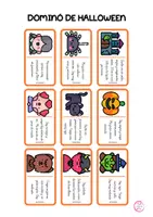 Vista previa - Juegos / Gamificación - JUEGO DE DOMINÓ DE HALLOWEEN - página 2