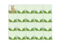 Vorschau - Stationenlernen - Helft dem Osterhasen! Aufgaben und Bodenmatte - Seite 3