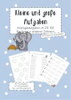 Vorschau - Arbeitsblätter - Große und kleine Aufgaben im ZR 100 - Materialpaket - Seite 1