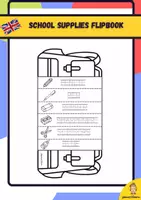 anteprima - Materiale di supporto/inclusione - My bag flipbook. Schoo supplies - Pagina di copertina