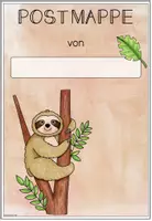 Vorschau - Bildkarten - Post- und Krankenmappe Grundschule | Klassentier Faultier / Faultierklasse - Seite 3