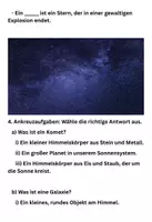 Vorschau - Arbeitsblätter - Abenteuerliche Weltraumreise: Entdecke das Universum - Seite 2