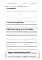 Vorschau - Arbeitsblätter - Lernposter + AB mit Fragen zum Thema "Scheidung" + Lösungsblatt + Mindmap + Infografik - Seite 1