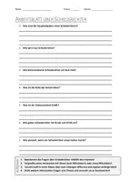 Vorschau - Arbeitsblätter - AB mit Fragen zum Thema "Schiedsrichter" + Lösungsblatt + Infografik - Deckblatt