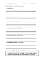 Vorschau - Arbeitsblätter - AB mit Fragen zum Thema "Schimmel" + Lösungsblatt + Infografik - Deckblatt