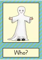 Vista previa - Refuerzo / NEE / Materiales de apoyo - Question words: flash cards // Tarjetas con imágenes (inglés) - página 3