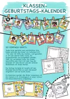 Vorschau - Spiele - Classroom Management "Geburtstagskalender" / kooperatives Klassenprojekt - Seite 1