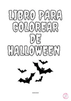 Vista previa - Manualidades / Dibujos para colorear - LIBRO PARA COLOREAR DE HALLOWEEN - página 1