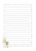 Vorschau - Anderer Materialtyp - Briefpapier - Einschulungsbrief mit Countdown (Lamaklasse) - Seite 3