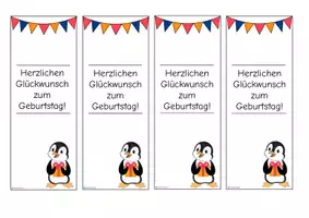 Vorschau - Mal- und Bastelvorlagen - Geburtstagsgruß - Geschenkidee - Seite 2