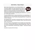 Vorschau - Arbeitsblätter - Conversation Speeddating: Happy holidays! - Seite 1