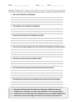 Vorschau - Arbeitsblätter - Lernposter + AB mit Fragen zum Thema "Schlacht von Stalingrad" + Lösungsblatt + Mindmap + Infografik - Seite 1