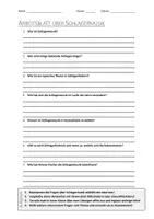 Vorschau - Arbeitsblätter - AB mit Fragen zum Thema "Schlagermusik" + Lösungsblatt + Mindmap + Infografik - Deckblatt