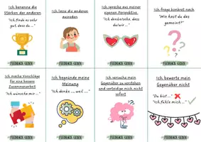 Vorschau - Bildkarten - Classroom Management - Feedbackkarten - Seite 2
