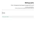 Aperçu - Fiches - Fiche - Enseignement des langues étrangères du C1 au C3 - Page 3