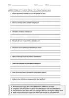 Vorschau - Arbeitsblätter - Lernposter + AB mit Fragen zum Thema "Schloss Schönbrunn" + Lösungsblatt + Infografik - Seite 1