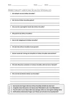 Vorschau - Arbeitsblätter - AB mit Fragen zum Thema "Schloss Versailles" + Lösungsblatt + Mindmap + Infografik - Deckblatt