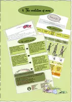 Vorschau - Stundenentwürfe - Geschichte bilingual -The evolution of man- - Deckblatt