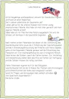 Vorschau - Stundenentwürfe - Geschichte bilingual -The evolution of man- - Seite 1