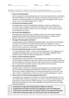 Vorschau - Arbeitsblätter - AB mit Fragen zum Thema "Schneeleopard" + Lösungsblatt + Infografik - Seite 2