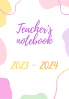 Vista previa - Hojas de trabajo - Cuaderno del maestro/a or teachers' notebook 2023 - 2024 - página 3