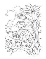 Aperçu - Matériel pour travaux manuels / dessin - Mes petits dinosaures - Livre de coloriages +60 illustrations - Page 2