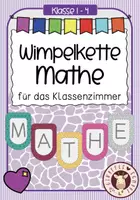 Vorschau - Poster - Wimpelkette / Girlande MATHE für das Klassenzimmer - Deckblatt