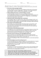 Vorschau - Arbeitsblätter - AB mit Fragen zum Thema "Schornsteinfeger" + Lösungsblatt - Seite 1