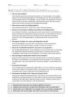 Vorschau - Arbeitsblätter - AB mit Fragen zum Thema "Franz Schubert" + Lösungsblatt + Mindmap + Infografik - Seite 3