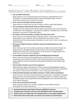 Vorschau - Arbeitsblätter - AB mit Fragen zum Thema "Robert Schumann" + Lösungsblatt + Mindmap + Infografik - Seite 3