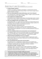 Vorschau - Arbeitsblätter - AB mit Fragen zum Thema "Schwaben" + Lösungsblatt - Seite 1