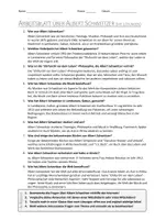 Vorschau - Arbeitsblätter - Lernposter + AB mit Fragen zum Thema "Albert Schweitzer" + Lösungsblatt + Mindmap + Infografiken - Seite 3