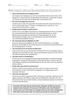 Vorschau - Arbeitsblätter - AB mit Fragen zum Thema "Schweizerische Volkspartei" + Lösungsblatt - Seite 1