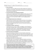 Vorschau - Arbeitsblätter - AB mit Fragen zum Thema "Schwert" + Lösungsblatt + Infografik - Seite 2